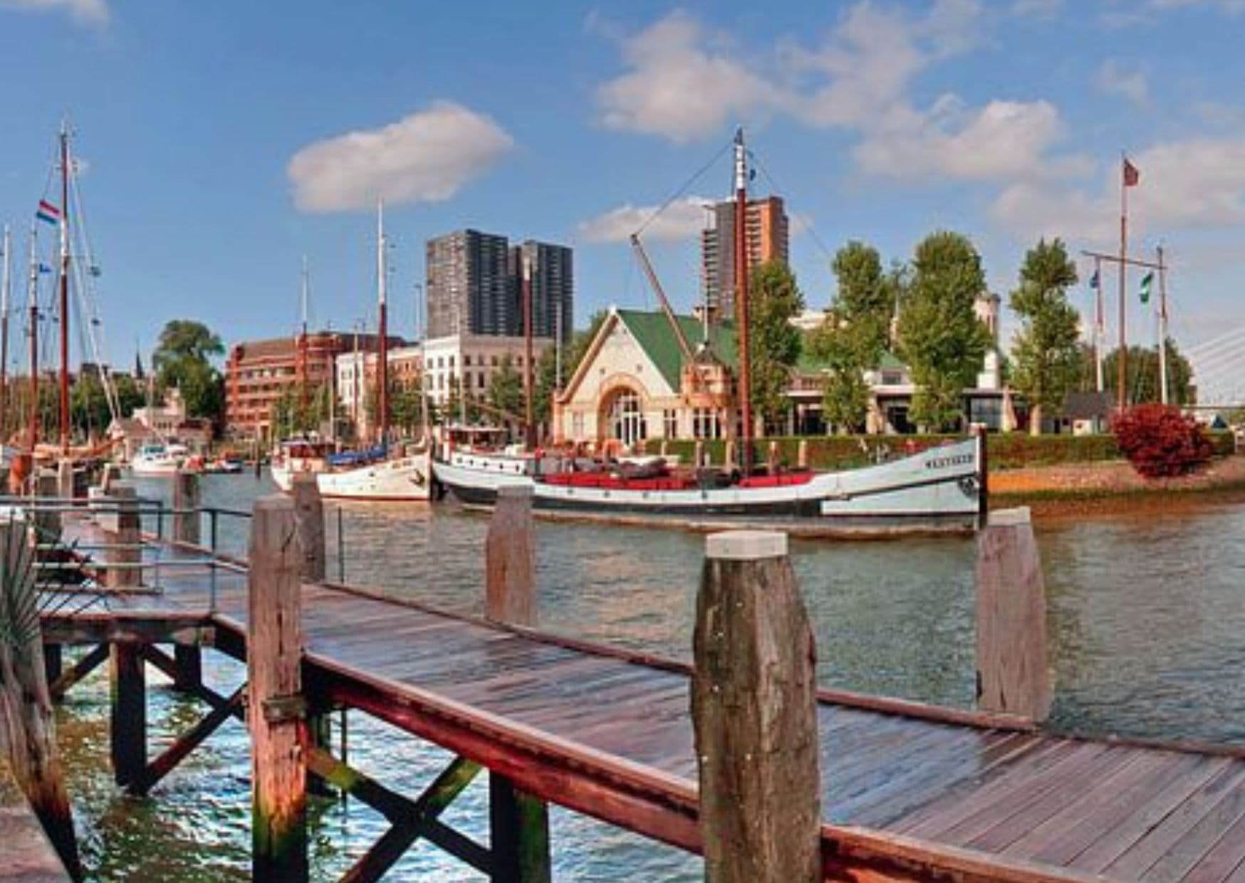 Ferry-Harbor-Rotterdam