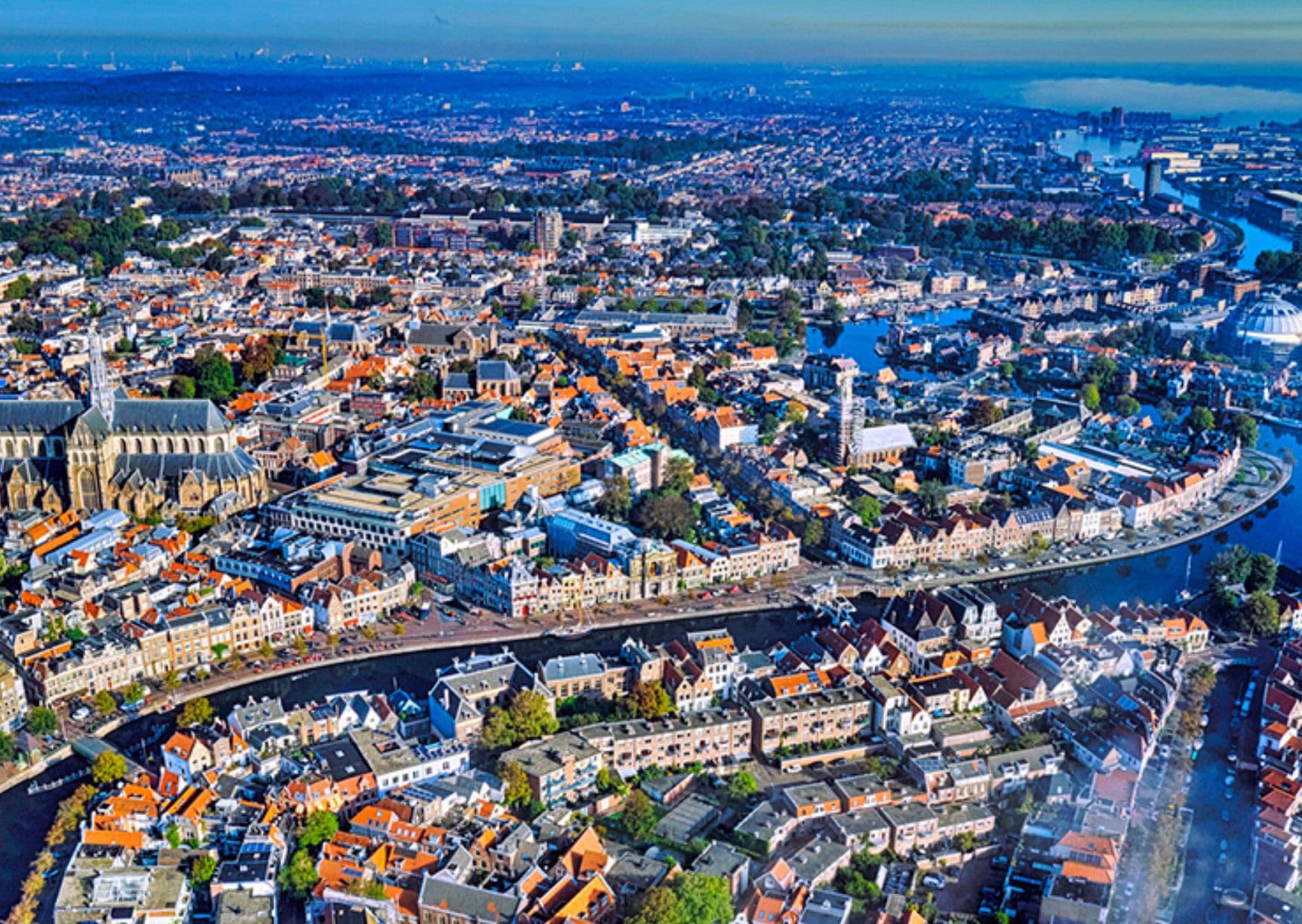 Haarlem from above